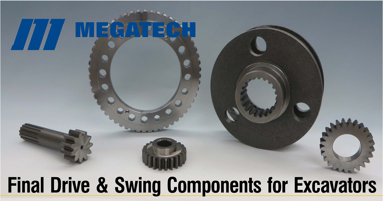 Final Drive & Swing Components for Excavators
